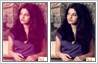 Colour correction on Pakistani pop singer Nazia Hassan