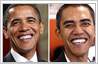 Colour correction done on Barack Obama-Ilham Anas photo