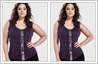 Photo editing has been used to make plus size woman lose 30lbs weight and extra fat