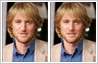 Owen Wilson's crooked, broken nose has been fixed with photo editng