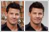 ID picture editing for resume. David Boreanaz's passport size photo