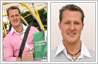 ID picture editor change clothes. Convert original picture of Michael Schumacher to 'official' ID type of photo.