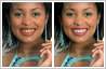 Teeth whitening with photo editing