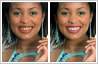 Teeth whitening with photo editing