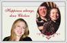 Photo editing services to design card, wishing Chelsea Clinton on her wedding