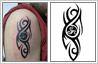 Photo editing service to convert tattoos seen on people's bodies to line drawings using Photoshop or Corel Draw.