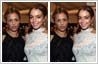 Photo retouching example, before & after, of Lindsay Lohan's large size head