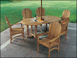 This is the patio photo in which the dog on left need to be placed. The resultant photo after editing can be seen below.