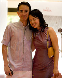 Change picture background with photo editing. This couple want to be placed on the the top level of the Eiffel Tower. The resultant photo are editing can be seen below.