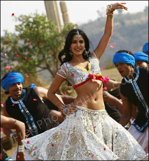 Photo manipulation: This image of Katrina dancing to hit number 'Sheela ki jawaani' is to be transposed to Madame Tussauds, London. The edited photo can be seen below.
