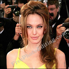 Blue-eyed Hollywood actress and Angelina Jolie