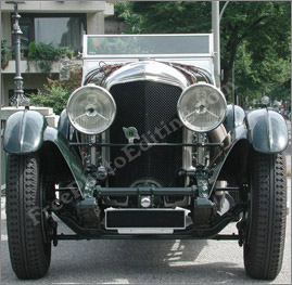 Before photo editing: This is a contemporary photo of a pre-war W.O. Bentley car, probably a 3-litre