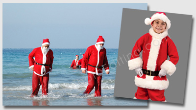 Photo editing and photo manipulation job: Another person needs to be added to this Christmas photo. The edited photo can be seen below.