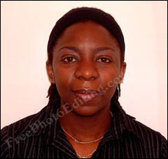 Portrait photo of an African American lady