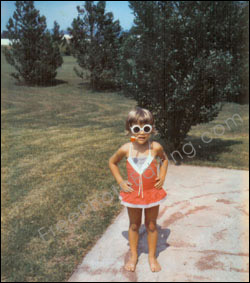 Photo colourisation required: Colours in old 1960s photo to be enhanced with retouching and image editing.