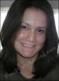 Photograph with uneven exposure has been fixed and subject has been lightened up.