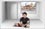 Three photos merge together with photo editing