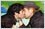 Photo editing to place kissing duo Maradona & Colin Farrell on a new background.
