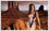 Background replaced with desert scene in Kelly Brook photo