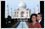 Taj Mahal background has been added to Barack Obama & Michelle Obama's photo to mark their visit to India in November 2010.