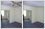 Photo editing used to remove ceiling fan and fix flooring in bare room