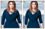 Photo editing to convert heavy set, plus-size model into a regular size svelte young woman.