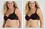 A young woman's paunch and extra abdominal fat has been removed with photo editing.