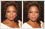 Photo retouching to make Oprah Winfrey look younger.