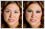 Glamor retouching: Eye make-up and rouge added to actress' close-up photograph