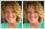 Beauty retouching: Beauty makeover has transformed this tired looking woman into a sophisticated and glamorous lady