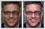 Photo editing used to repair broken lens of reading glasses