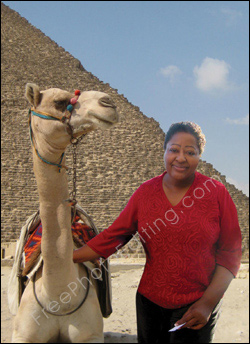 The woman in this photo has been put through our virtual weight loss program. No surgery, or diet or even exercise. She now looks younger and happier