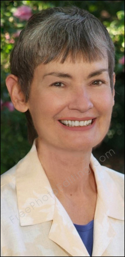 Photo retouching is an effective wrinkle-reduction alternative. View 'before' and 'after' versions of a mature woman who looks young with photo editing.