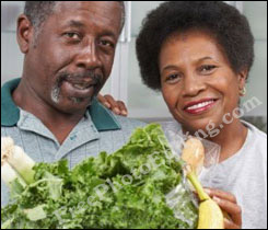 Middle aged couple
