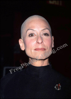 Photo of Judith Light when she went bald for the role of a cancer patient