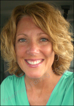 Beauty makeover required: The woman in this photo wants to have flawless skin and perfect makeup. The retouched photo can be seen on right.