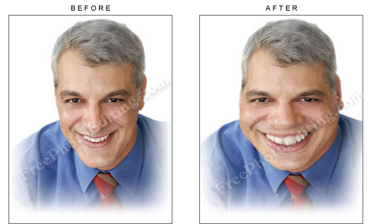 Fun photo editing: Morphing done on man's photo