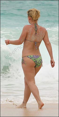 Celebrity retouching for Kelly Clarkson to change body proportions