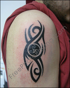 Photo editing job: Convert this tattoo photograph to a vector image that can be scaled up or down.