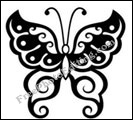Butterfly tattoo design
