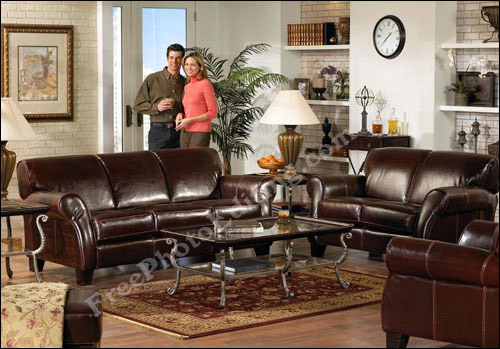 Five-piece Ottoman sofa / living room set